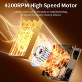 Electric Fireplace Space Heater Accessories with Handle Ornament 2 Levels Adjustable Decor for Desktop Home Bedroom