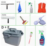 Sundries Plastic Portable Tool Box Storage Multifunctional Grocery Basket Household Cleaning Tools