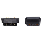 1Pair Lithium Battery Box Discharge Connector 5 Pins Male and Female Plug,E-Bike Parts Power Plug for Hailong