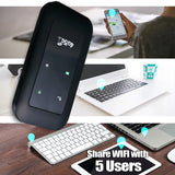 WiFi Repeater 4G LTE Pocket Signal Amplifier Network Expander Mobile Hotspot Wireless Mifi Modem Router SIM Card Slot