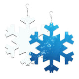 8 Pack Sublimation Wind Spinner Blanks Wind Spinner Blanks 3D Sublimation For Indoor Outdoor Christmas Garden Decoration