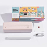 HPRT MT810 A4 Paper Thermal Printing Wireless BT Connect Compatible with iOS and Android Mobile Photo Printer