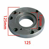 100mm Or 125mm Back Connection CNC hine Tool Chuck Cover, Connecting Plate Lathe Instrument Accessories