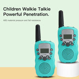 Portable Handheld Walkie Talkie Children 2 Way Radios 3KM Long Range Educational Interactive Indoor Outdoor Acitvities Adventure