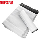 Paper Envelopes 100pcs Black White Poly Mailer Plastic Shipping Bags Waterproof Maig Self Seal Post Bag Thicken Courier Bages