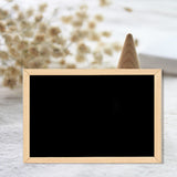 Double-Sided Crafts Wooden Frame Small Blackboard Writing Message Board Home Decoration DIY Listing