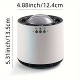 1pc, Cool Colorful Humidifier, Usb Household Fine Mist Air Humidifier, Large Mist Volume Air Purifier, For Home Office School