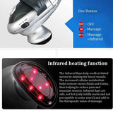 Handheld Electric Heated Stick Infrared Body Neck Back Waist Cervical Massager Hammer Vibration Massage
