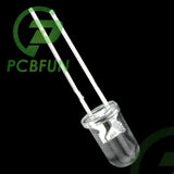 50/100/200pcs 5mm Candle Red Yellow Flickering Leds Flash Bk Dip Led Diode Intermitente Light Lamp Flicker