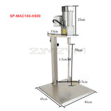 15L/50L Electric Mixer Mixing Machine Paint Putty Glue Ink Lab Stirrer Overhead Stirrer Speed Adjustable Digital Display 220V