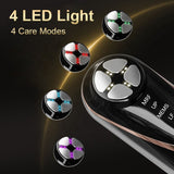 Skin Rejuvenation RF Beauty Instrument Multifunctional Household Anti-aging Face Introducer Micro-current Pulling Beauty Health