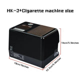 HK-3+ Automatic Electric Cigarette Rolg hine for 6.5/8mm Slim Tube Tobacco Roller Injector Maker DIY Smoking Accessories