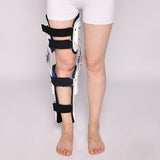Knee Support Brace Adjustable Length Ligament Strain Meniscus Rehabilitation Ankle Foot Orthosis Leg Corrector