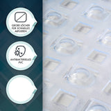 With Strong Grip Skin-Friendly BPA Free Shower Washable Bath Non-Slip Mat