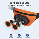 New Pocket Audio Outdoor Portable Bluetooth Speaker Sports Waterproof Subwoofer Stereo Column Usb Bluetooth Riding Speaker