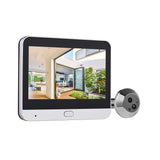 2.4G WiFi Video Doorbell for Apartment - 4.3-inch Display, Tuya APP, 1080P, 120 Degree Visible, Night Vision Peephole