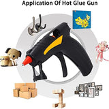 Cordless Hot Glue-Gun Wireless USB Rechargeable Hot Melt Glue-Gun With 10 Pcs Glue Sticks For Arts, Home Repairs