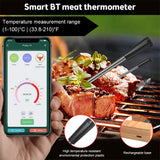 Advanced Smart Food Cooking Thermometer - 98FT Wireless Range with 2 Probes for BBQ, Oven, and Grill