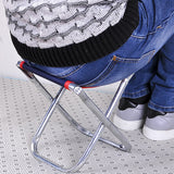 Portable Folding Tripod Camping Stool Cloth Outdoor Fishing Slacker Chair Seat Fabric Cover Waterproof Canvas Lightweight