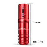 Ambition  Portable Wireless Tattoo Pen Machine Powerful Coreless DC Motor 2400 mAh 4.0mm Stroke Lithium Battery for Artist Body