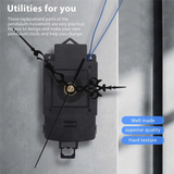 Quartz Pendulum Movement With Black Hands,with Music Box Speaker,Battery Operated,Melody Mechanism for DIY Clock