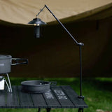 Multifunctional Table Lantern Lamp Hanger Silicone Case Portable Tripod Lights Support Holder for Camping Fishing BBQ