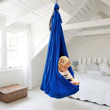 Portable Swing Toy Set Therapy Elastic Hammock Hanging Chair Home Rooms Indoor Yoga Suspension Beds Sensory Autism Kids New