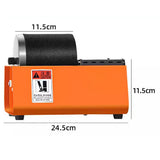 Electric Rotary Tumbler Capacity 2.5KG Single Drum Beads Rock Stones Gold Sier Jewelry Jade Metal Small Polishing hine