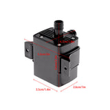 Anself Ultra-quiet Mini DC12V 4.2W Micro Brushless Water Oil Pump Waterproof Submersible Fountain Aquarium Circulating 240L/H