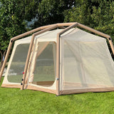 Iatable Sky Curtain 200D/420D Oxford Cloth Easy Setup Waterproof Windproof Outdoor Camping Tent with Canopy