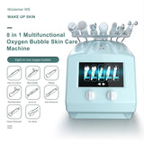 Multifunctional Face Cleaning Machine Hydrogen Oxygen Bubble Beauty Instrument Anti Wrinkle Ultrasound RF Lifting Skincare Tools
