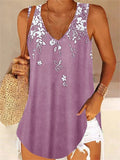 Fashion Pullover Sleeveless Printed Vest