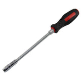 1 PCS PP+TPR Universal Flexible Hose Bit Connecting Rod 7MM Socket Hexagon Nut Screwdriver Wrench Clamp