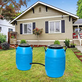 Accessories 2 Connection Set 25 Mm Rain Butt With Hoseclamps IBC Barrel Connector For Rainwater (50 Cm)