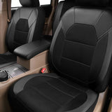 Cover Universal PU Leather Car Cushion Front And Rear Full Protection Seat Pad For 5-Seater Cars Truc