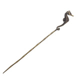 Retro Brass Pass Drill Dredge Drilled Creative Carving Spiral Ventilation Needle Cigarette Cigar Smoking Tool