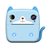 2.4 Inch IPS Display Digital Children Camera Instant Print Photo HD 1080P with Thermal Paper Cartoon Toys for Girls Boys Aged 3+
