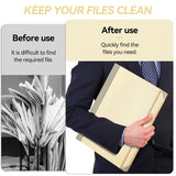 Document Organizer Folio with 12 Pockets Envelopes in Case I Go Missing Binder Important FileOrganizer Comes Labels Sticker