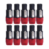 10x NL4FC Speaker Connectors 4 Pin Male Audio Cable Jack Ohm Plug Adapters
