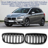 Grill Mesh F45 Black Replacement for 2 Series 5-seat & 7-seat F46 Gran Tourer Front Bumper Grille 2015-2017