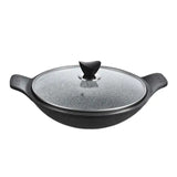 Korean Pot with Glass Lid - Reusable for Bibimbap & Soup, Cookware