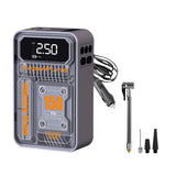Rechargeable Air Pump Tire Portable Wire/Wireless Compressor Digital Cordless Car Tyre Iator For Motocycle Bicycle