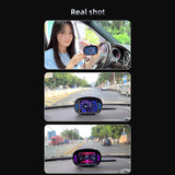 Speedometer Slope Function Meter Head-Up Display Plastic
