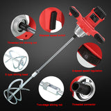 6-speed Industrial Electric Mixer Paint Mixer Cement Putty Powder Mixer Paint Mixer