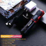 Portable LED Digital Display Wireless Tattoo Machine Pen High Capacity Battery Direct Drive Motor Tattoo Gun Power 2200mah