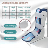 Removable Children's Drop Valgus of Fracture Rehabilitation Ankle Sprain Foot Support Correction Shoe New