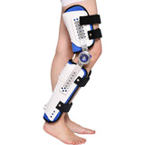 Knee Support Brace Adjustable Length Ligament Strain Meniscus Rehabilitation Ankle Foot Orthosis Leg Corrector