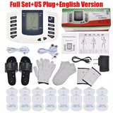 EMS Tens Muscle Stimulator Pulse Acupuncture Full Body Slimming Massager Digital Therapy Low Frequency Relax Electrostimulator