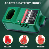 For 7.2-18V NI-MH NI-CD Battery Charger Electric Tool DC1414 1.5A Charging Adapter US EU UK AU Plug