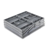Multi-Level Drawer Organiser Storage Case for Necklace Earrings Ring Cosmetics Boxes Women Jewelry Display Rack